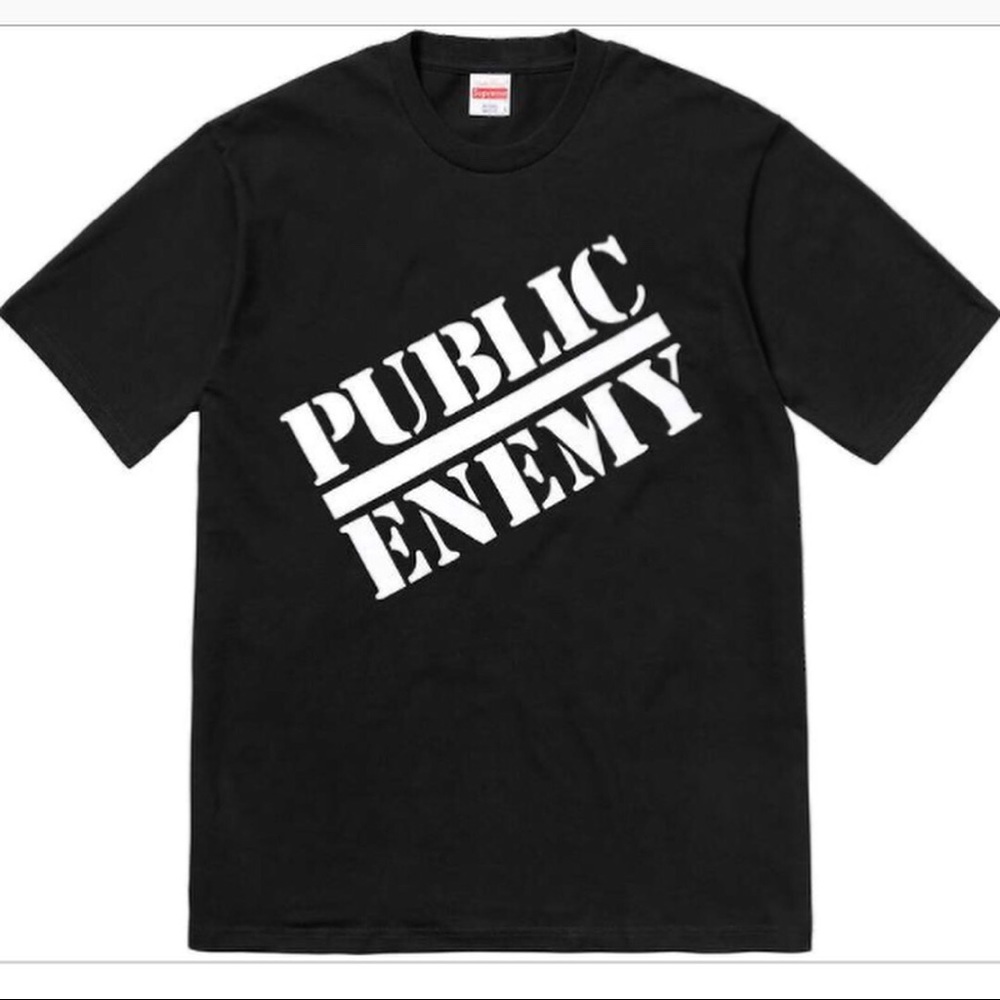 Supreme x Public Enemy Blow Your Mind T-Shirt